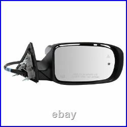 Side View Mirror Pair Power Heated Blind Spot Detection For Dodge Charger