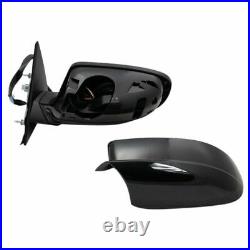 Side View Mirror Pair Power Heated Blind Spot Detection For Dodge Charger