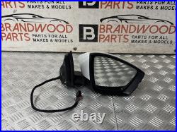 Skoda Kodiaq 2024 Driver Side Wing Mirror Power Fold /heated In White S9r