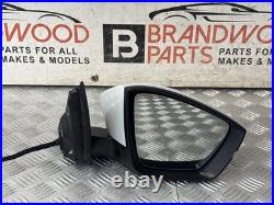 Skoda Kodiaq 2024 Driver Side Wing Mirror Power Fold /heated In White S9r