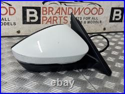 Skoda Kodiaq 2024 Driver Side Wing Mirror Power Fold /heated In White S9r