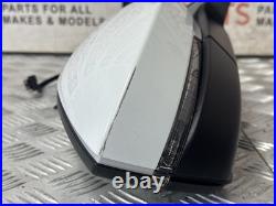 Skoda Kodiaq 2024 Driver Side Wing Mirror Power Fold /heated In White S9r