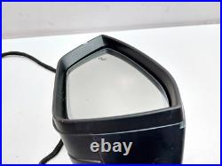 Skoda Superb Mk3 B8 2017 Estate Wing Mirror Power Fold Blind Spot Left Side Grey