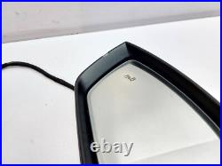 Skoda Superb Mk3 B8 2017 Estate Wing Mirror Power Fold Blind Spot Left Side Grey