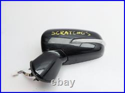 Suzuki Sx4 S-cross Mk3 Power Fold Blind Spot Wing Mirror Left Side Black 2024