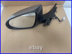 TOYOTA CHR C-HR Door Wing Mirror LEFT 2016-2023 BLIND SPOT ASSIST CAMERA SILVER