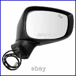 TRQ Exterior Mirror Set LH & RH Sides Power Blind Spot Turn Signal for Mazda CX5