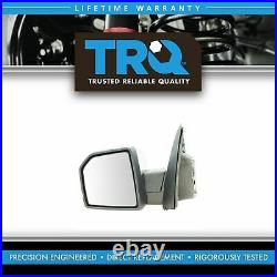 TRQ Mirror Power Fold Heated Memory Signal Spotlight Blind Spot Chrome LH