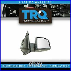 TRQ Mirror Power Fold Heated Memory Signal Spotlight Blind Spot Chrome RH