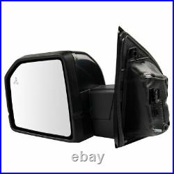 TRQ Mirror Power Folding Heat Signal Blind Spot Memory Camera Spot LH for F150