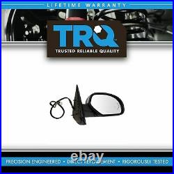 TRQ Mirror Power Folding Heated Signal Memory Blind Spot Puddle Chrome RH for GM