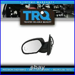 TRQ Mirror Power Folding Heated Signal Memory Blind Spot Puddle Textured LH
