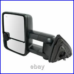 Towing Mirror Power Heat Turn Memory Blind Upgrade Spot Pair for GM SUV New