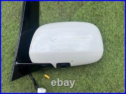 Toyota Alphard CAMERA wing mirror LEFT 02 08 UK Passenger door N/S POWERFOLD