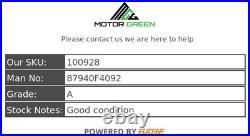 Toyota C-HR 2019-2023 Left Passenger Door Mirror Black 202 BLIND SPOT 87940F4092