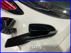 Toyota C-HR CHR Folding Blind Spot Camera Wing Mirror Driver Passenger BLACK