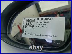 Toyota C-hr Door Mirror Left Black 209 87940f4090 Mk1 2016 2019