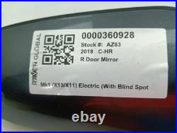 Toyota C-hr Door Mirror Right Magneticgrey 1g3 Blind Spot 87910f4090 Mk1 2016-19