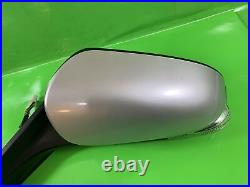 Toyota C-hr Wing Mirror White Power Fold Camera Blind Spot Passenger Left Silver