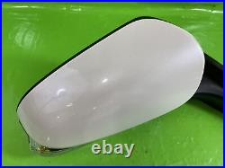 Toyota C-hr Wing Mirror White Power Fold Driver Right Offside Osf 2016-2023