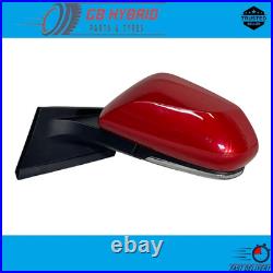 Toyota Prius 2016-2022 Passenger Side Mirror With BSM Red Electric Auto Fold