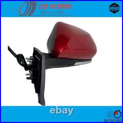 Toyota Prius 2016-2022 Passenger Side Mirror With BSM Red Electric Auto Fold