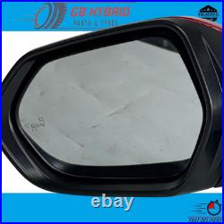 Toyota Prius 2016-2022 Passenger Side Mirror With BSM Red Electric Auto Fold