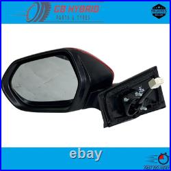 Toyota Prius 2016-2022 Passenger Side Mirror With BSM Red Electric Auto Fold