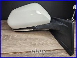 Toyota Prius 2016 2022 Wing Mirror Automatic BSM Driver Side White
