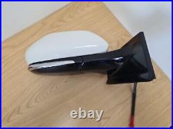 Toyota Prius Plug-In 2016 2022 Wing Mirror Automatic BSM Driver Side White