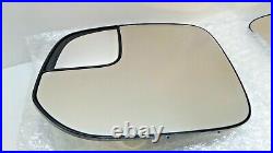 Toyota Tacoma Left & Right Outer Side View Blind Spot Mirror Glass Genuine OE