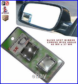 UNIVERSAL BLIND SPOT MIRROR CONVEX WIDE VIEW ANGLE 45x37 mm EASY FIT-TYT1