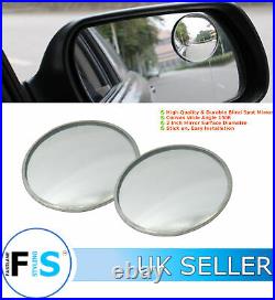 Universal Car Blind Spot Mirror 120r Convex Wide View Angle 2 Inch-skd1