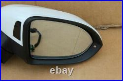 VW PASSAT B8 Wing Mirror Blind spot left right driver passenger white led RHD