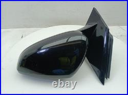 Vauxhall Grandland X Door Mirror Left Black Yp00154180 Mk1 2017 2021