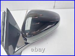 Vauxhall Grandland X Manual Fold Blind Spot Wing Mirror Left Side In Black 2018