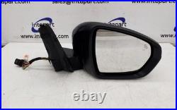 Vauxhall Grandland X Right Door Mirror Black Gloss Powerfold/blind Spot