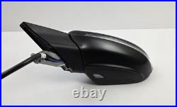 Volkswagen Golf Mk7 Mk7.5 2013-2020 Left Passenger Wing Mirror Black 15 Pin Oem