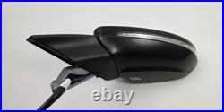 Volkswagen Golf Mk7 Mk7.5 2013-2020 Left Passenger Wing Mirror Black 15 Pin Oem