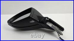 Volkswagen Golf Mk7 Mk7.5 2013-2020 Left Passenger Wing Mirror Black 15 Pin Oem