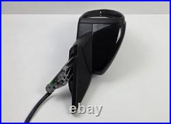 Volkswagen Golf Mk7 Mk7.5 2013-2020 Left Passenger Wing Mirror Black 15 Pin Oem
