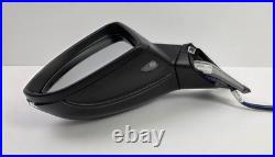 Volkswagen Golf Mk7 Mk7.5 2013-2020 Left Passenger Wing Mirror Black 15 Pin Oem