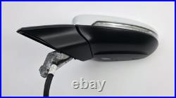 Volkswagen Golf Mk7 Mk7.5 2013-2020 Left Passenger Wing Mirror White 15 Pin Oem