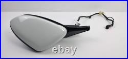 Volkswagen Golf Mk7 Mk7.5 2013-2020 Left Passenger Wing Mirror White 15 Pin Oem