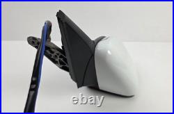 Volkswagen Golf Mk7 Mk7.5 2013-2020 Right Driver Wing Mirror White 11 Pin OEM