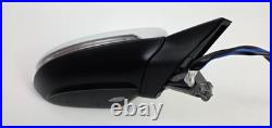 Volkswagen Golf Mk7 Mk7.5 2013-2020 Right Driver Wing Mirror White 11 Pin OEM