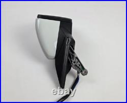 Volkswagen Golf Mk7 Mk7.5 2013-2020 Right Driver Wing Mirror White 11 Pin OEM