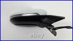 Volkswagen Golf Mk7 Mk7.5 2013-2020 Right Driver Wing Mirror White 11 Pin Oem Volkswagen Golf Mk7 Mk7.5 2013-2020 Right Driver Wing Mirror White 11 Pin Oem