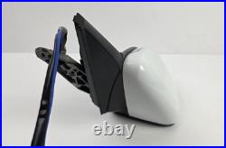 Volkswagen Golf Mk7 Mk7.5 2013-2020 Right Driver Wing Mirror White 11 Pin Oem