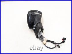 Volkswagen Golf Mk8 Wing Mirror Power Fold Blind Spot Right Side In Black 2022